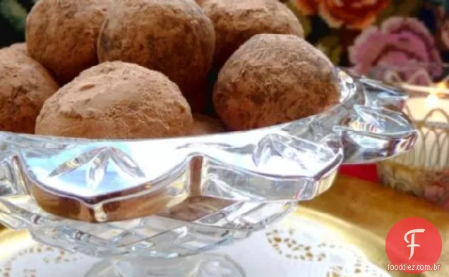 Chocolate Framboesa Chambord Trufas para o seu Dia Dos Namorados!