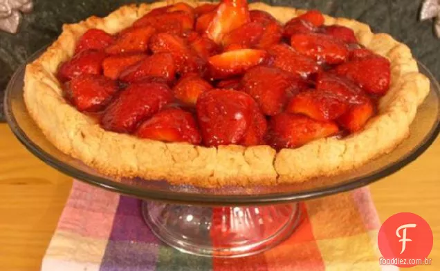 Torta De Morango Envidraçada
