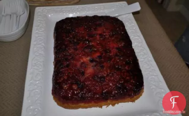 Bolo De Baga Fácil De Cabeça Para Baixo