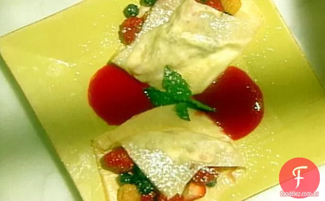 Bagas e Crepes creme