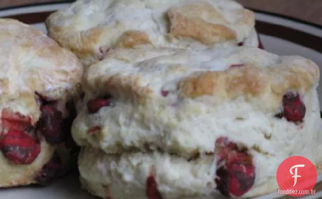 Framboesa Chip Scones