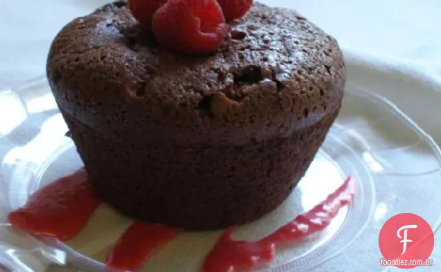 Bolos Individuais De Trufas De Chocolate