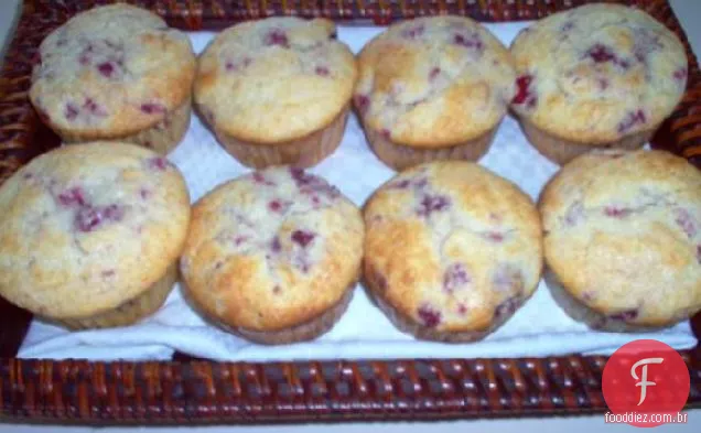 Muffins De Framboesa Limão