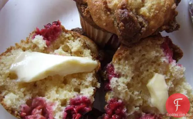 Framboesa Streusel Muffins