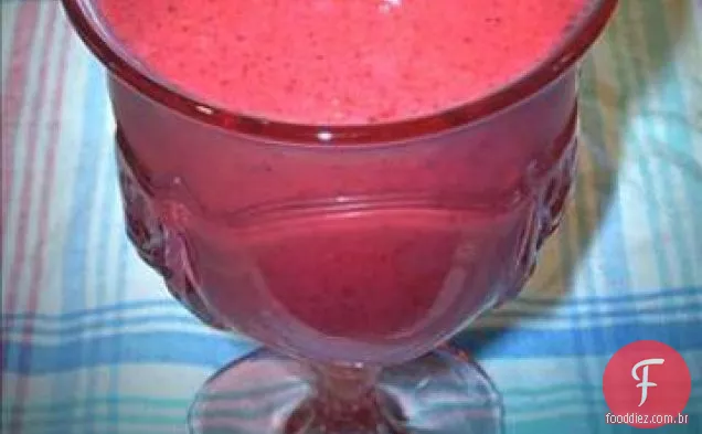 Smoothie De Iogurte De Baga