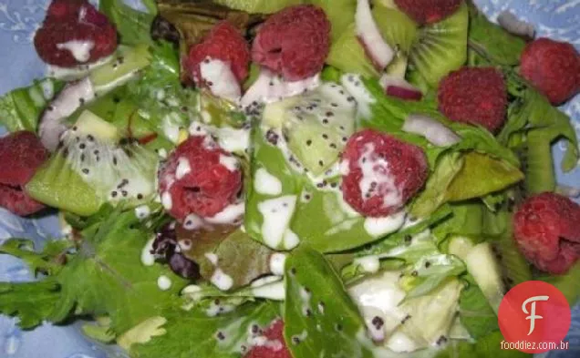 Salada De Sementes De Framboesa-Papoula