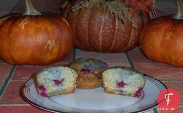 Muffins De Limão Framboesa