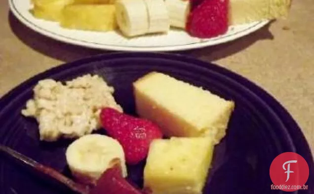 Chocolate Caramelo Framboesa Fondue