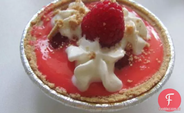 Torta De Framboesa Com Crosta De Aveia