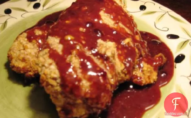 Frango Com Casca De Noz-Pecã Com Molho De Framboesa