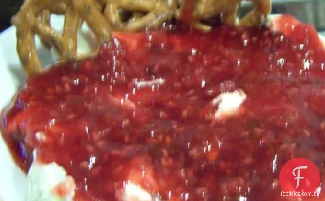 Compota Do Congelador Do Chipotle Da Framboesa - Nenhum Cozinheiro