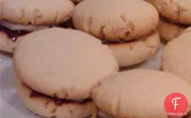 Biscoitos De Coco Framboesa