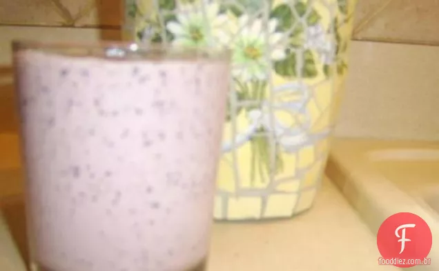 Smoothie De Iogurte De Mirtilo