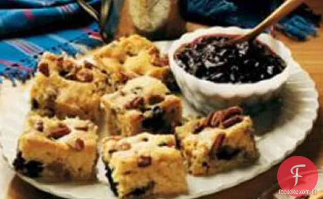 Blueberry-Salsicha Bolo De Café Da Manhã