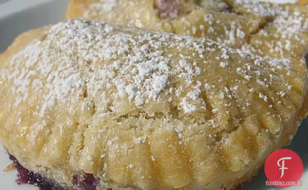 Blueberry e Mascarpone Turnovers