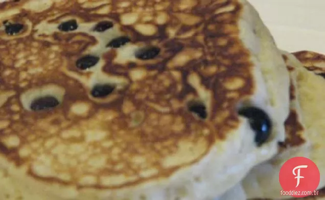Panquecas Deliciosas Loucas De Mirtilo