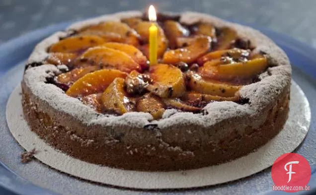 Bolo De Fermento De Mirtilo