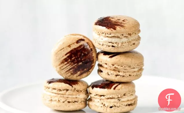 Macarons De Café E Chicória