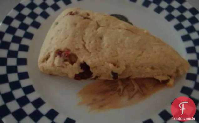 Kittencal's Jumbo Bakery Shop Blueberry Sour Cream Scones