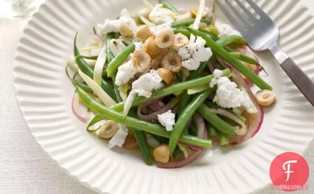 Salada Belga Endive, Haricot Vert E Avelã