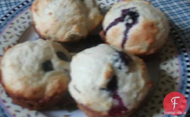 Blueberry Buttermilk Muffins