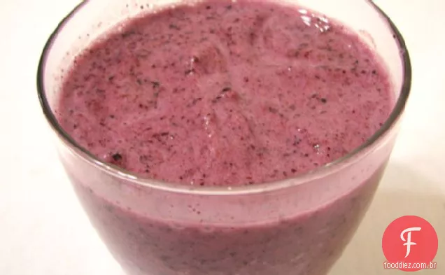 Smoothie Cremoso De Mirtilo