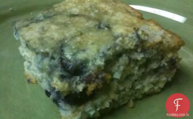 Bolo De Café De Mirtilo Com Baixo Teor De Gordura