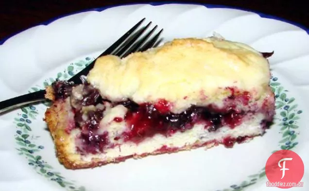Bolo De Café Blueberry Streusel