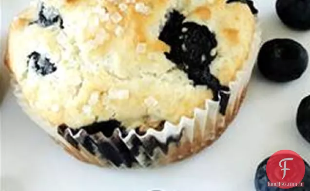 Muffins De Noz De Mirtilo