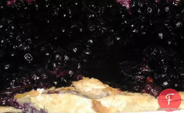 Francês Blueberry Tart