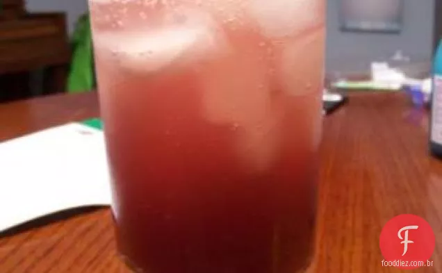 Chá Gelado De Mirtilo