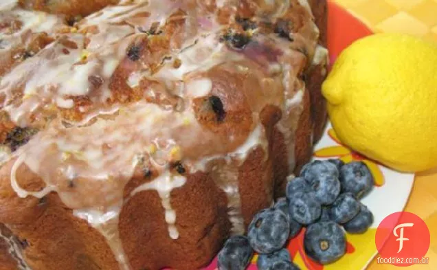 Bolo De Libra De Mirtilo