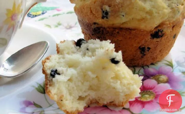 Derreta em sua boca Muffins de mirtilo