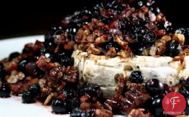 Brie Azul (Brie Cozido Com Mirtilos)