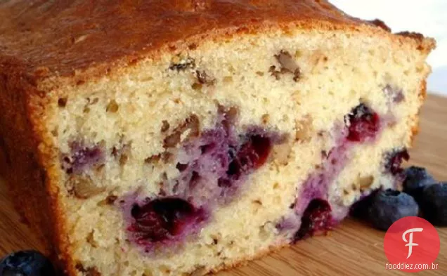 Pão De Noz De Mirtilo
