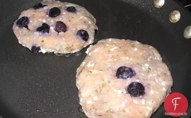 Barras De Aveia Blueberry