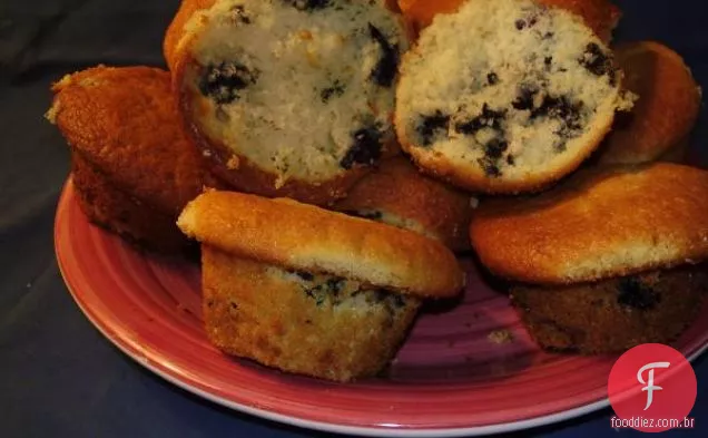 Muffins De Mirtilo Sem Glúten