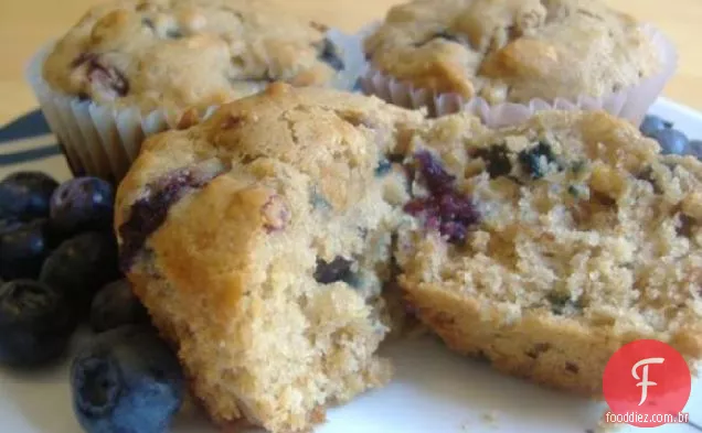 Granola Blueberry Muffins