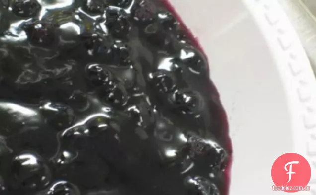 Recheio De Torta De Mirtilo Perfeito