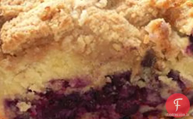 Bolo De Mirtilo Torrado Com Coco