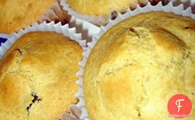 Berry-Muffins De Milho Azul