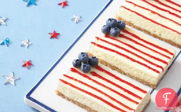 Bandeira Americana Cheesecake Bars