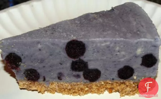 Torta De Sorvete De Mirtilo