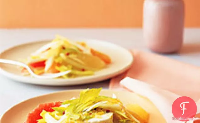Salada Endive Com Toranja E Chevre