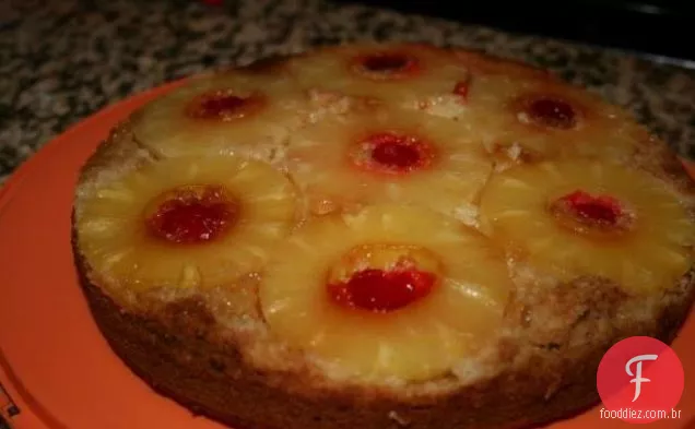 Bolo De Abacaxi Vegano