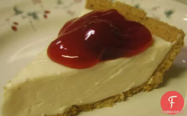 Não Assar Cheesecake De Cereja