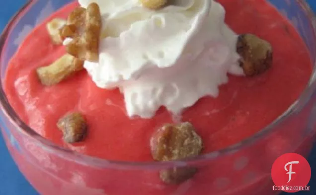 Cereja Torta De Gelatina Salada