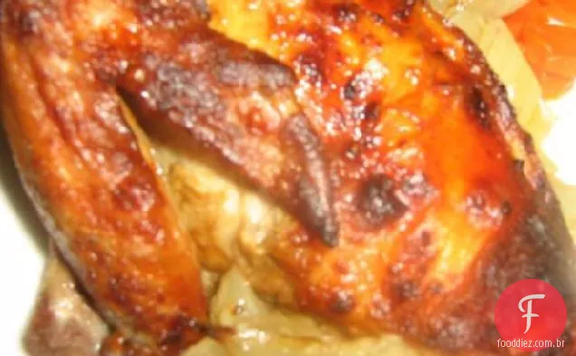 Frango Assado Com Cinco Especiarias