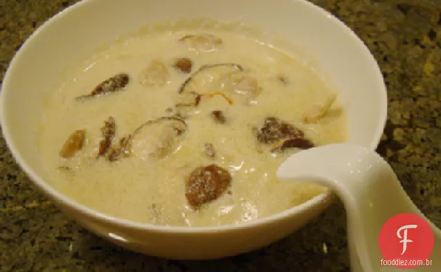 Sopa Cremosa De Cogumelos Shiitake