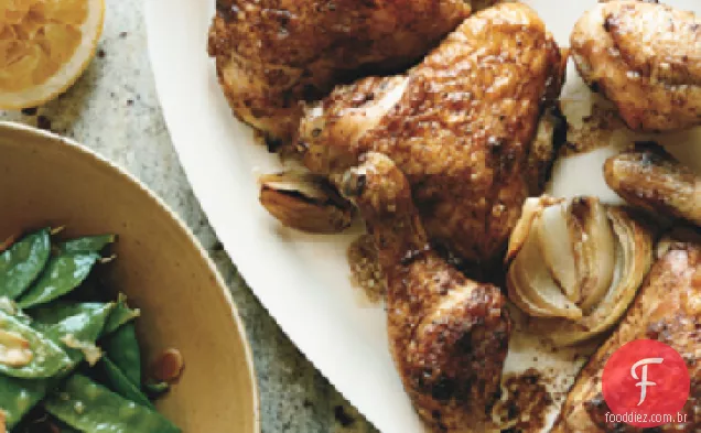 Frango Assado Com Cinco Especiarias